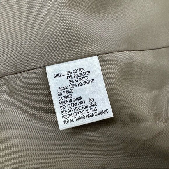 Tahari ASL Women’s NWT Teak Tan Spencerville Career Blazer Skirt Suit 10/C39/W31 - Picture 8 of 15